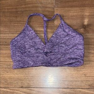 Diana Purple Halter Sports Bra